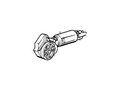 BMW 52101377049 Actuator Vertical Seat Adjuster Front