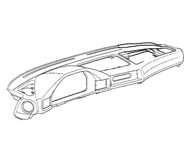 BMW 51458168951 Trim Panel Dashboard