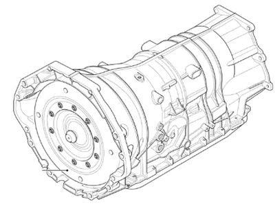 2013 BMW X6 M Transmission Assembly - 24007601937