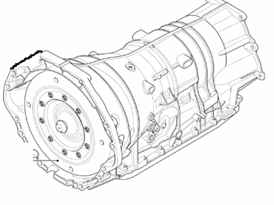 2005 BMW 745Li Torque Converter - 24407559120