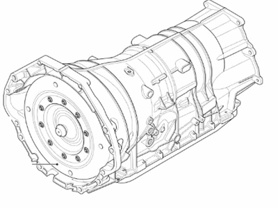 2012 BMW 750i xDrive Transmission Assembly - 24007631086