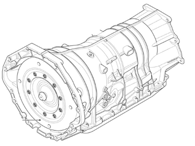 BMW 750Li xDrive Transmission Assembly - 24007631087