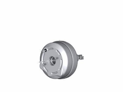 BMW 328i Brake Booster - 34337849876