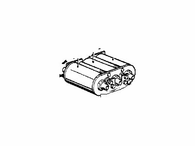 BMW 52101375452 Actuator Horizontal Adjustement