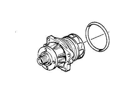 BMW 11517527799 Engine Water Pump