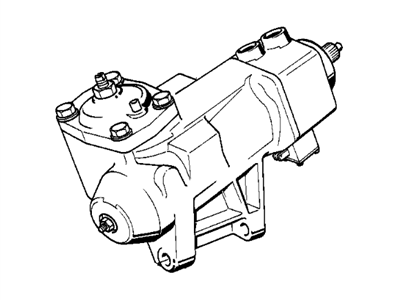 BMW M5 Steering Gearbox - 32132226892