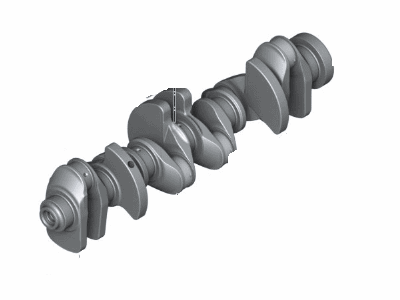 2017 BMW X6 Crankshaft - 11218639009