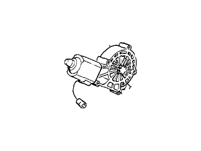 1987 BMW 325i Window Motor - 51331377756