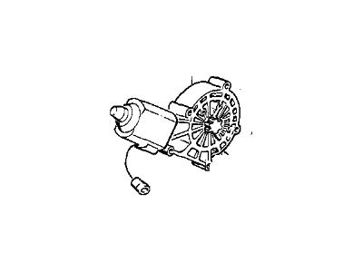 BMW 51331377755 Window Motor Left