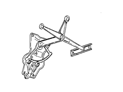 1991 BMW 318i Window Regulator - 51331935642