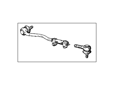 BMW 32211117212 Front Steering Tie Rod Assembly