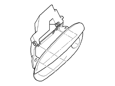 BMW Z4 M Door Handle - 51217114958