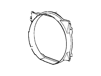 BMW 17111114975 Fan Shroud