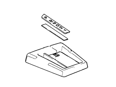 BMW 51161934996 Cover, Gear Selecting Lever