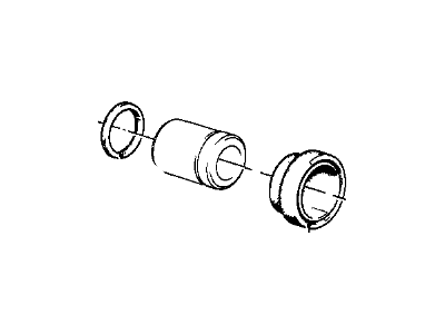 1983 BMW 528e Brake Caliper Repair Kit - 34111153208