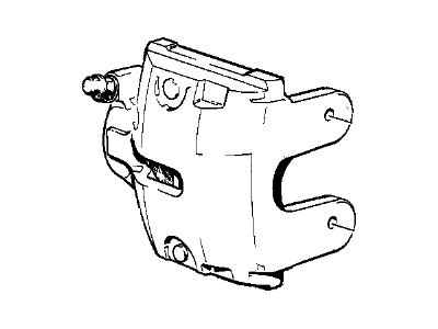 1986 BMW 635CSi Brake Caliper - 34111160369