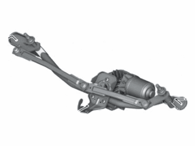 BMW Wiper Pivot - 61617251300