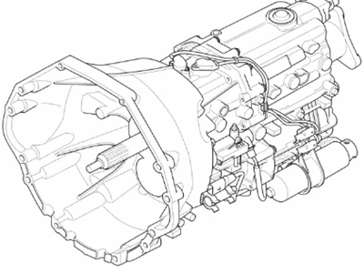 BMW 545i Transmission Assembly - 23017563660