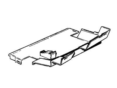 BMW 51161911985 Covering Glove Box