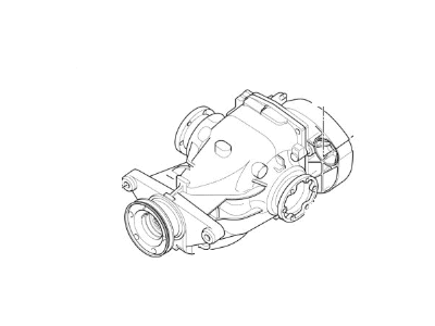 2002 BMW X5 Differential - 33107510654