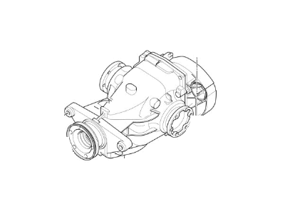 BMW 33101428662 Differential Axle