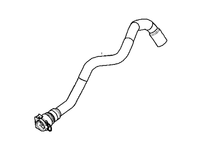 2009 BMW X3 Radiator Hose - 17123417607