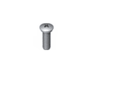 BMW 51118122522 Phillips Head Screw For Plastic Material