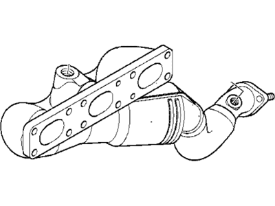 2000 BMW 323i Exhaust Manifold - 11627503674