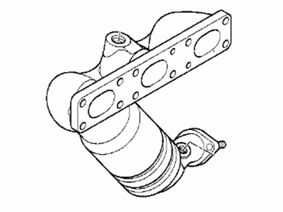 2000 BMW 323i Exhaust Manifold - 11627503675