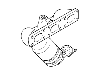 BMW 328i Exhaust Manifold - 11627503676