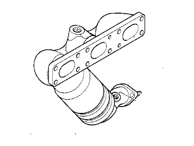 BMW Exhaust Manifold - 18407514503