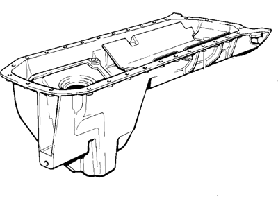 1993 BMW 535i Oil Pan - 11131708345