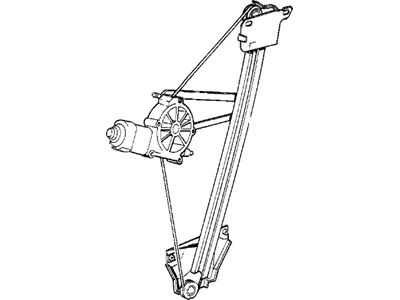 BMW 325is Window Regulator - 51351935639