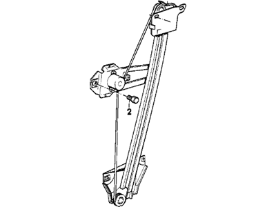 BMW 318is Window Regulator - 51341935636