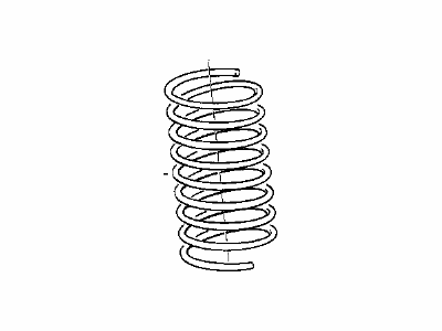 1989 BMW 535i Coil Springs - 33532226648