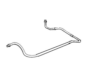 BMW 325i Oil Cooler Hose - 17221719195