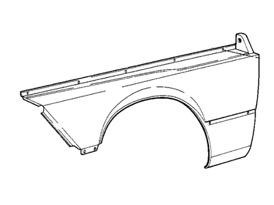 BMW 41351846695 Side Panel, Front Left