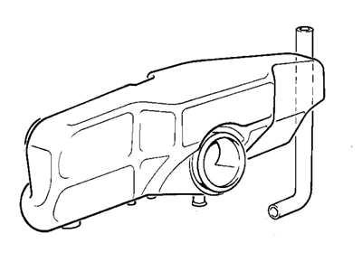 BMW 11611312057 Air Accumulator