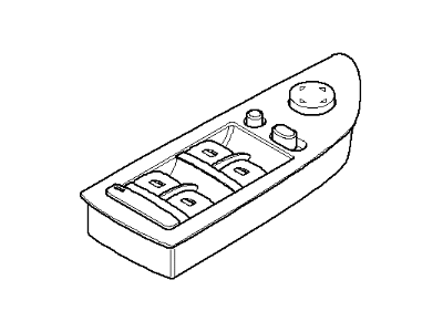 2012 BMW 335is Window Switch - 61319217364