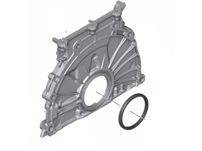 BMW Timing Cover - 11148687455