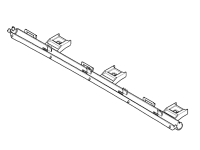 BMW 12527534161 Cable Duct, Bottom Part