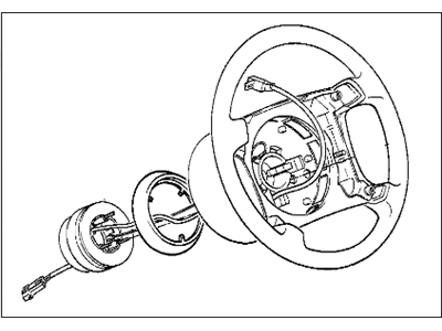 BMW 735i Steering Wheel - 32341162806