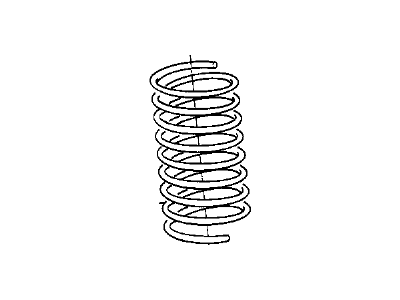 1991 BMW 735i Coil Springs - 37101133501