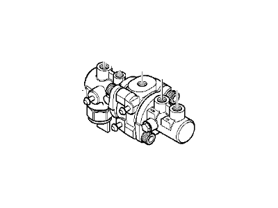 1994 BMW 525i Hydraulic Hose - 34321162477