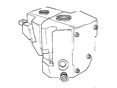 BMW 61678360020 Windshield Washer Fluid Reservoir Tank