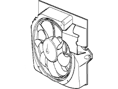 1996 BMW 328is Fan Blade - 64508364093