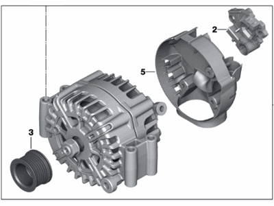 2019 BMW M5 Alternator - 12317852129