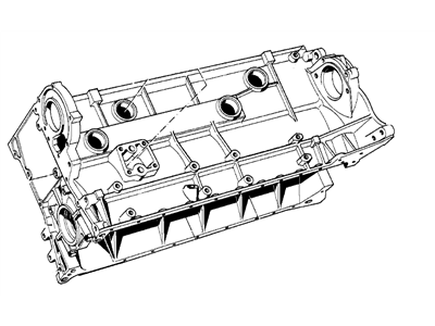 BMW 11111288269 Exchange Engine Block With Pistons