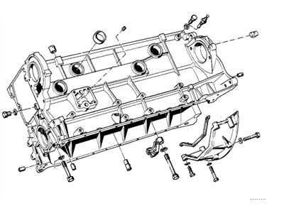 BMW 11111735046 Gasket Set Engine Block Asbesto Free