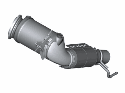 BMW 228i xDrive Gran Coupe Catalytic Converter - 18328654549